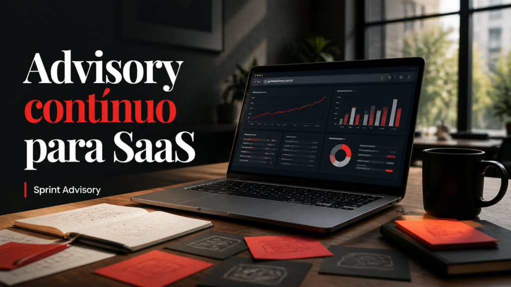 Advisory contínuo, consultoria pontual ou executivo fractional: como escolher para seu SaaS