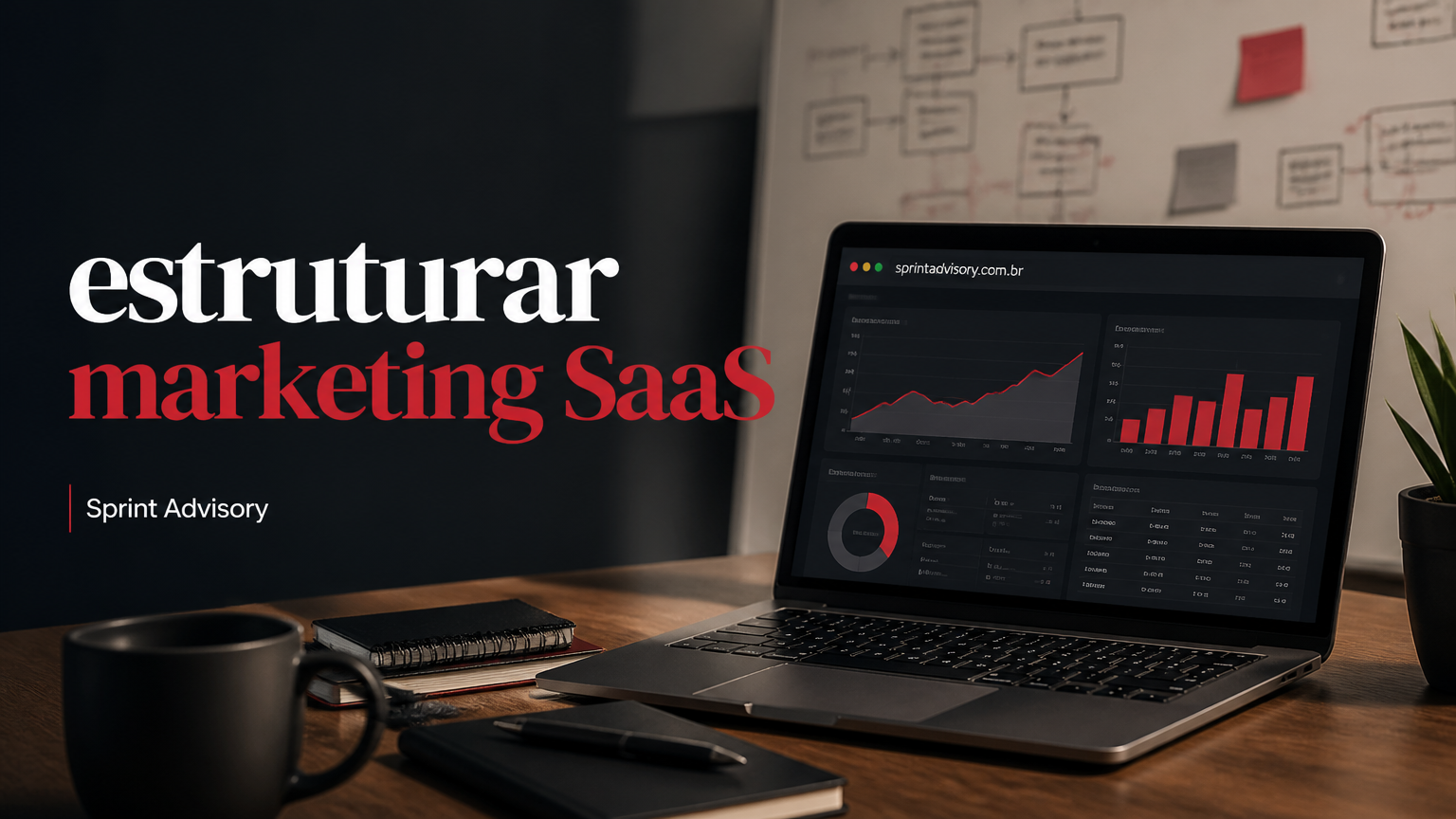 Como estruturar o marketing para SaaS com clareza, foco e previsibilidade