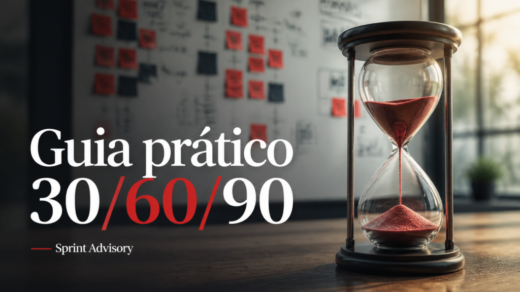 Guia prático 30/60/90 para diagnosticar e priorizar gargalos em empresas SaaS