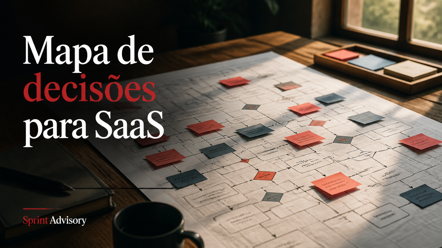 Mapa de decisões para SaaS: como mapear, priorizar e delegar decisões críticas