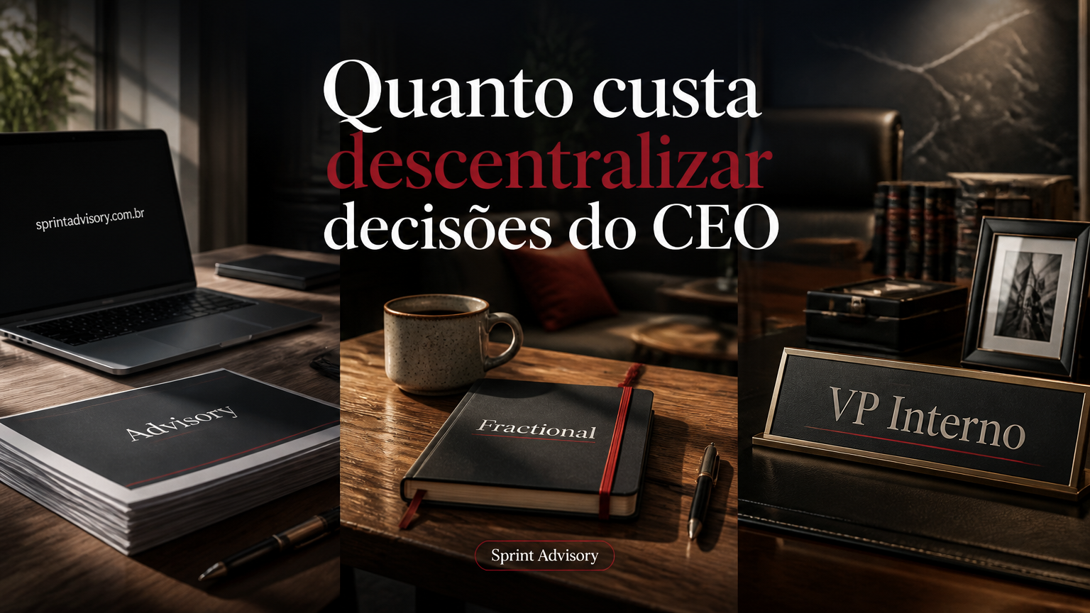 Quanto custa descentralizar decisões do CEO?